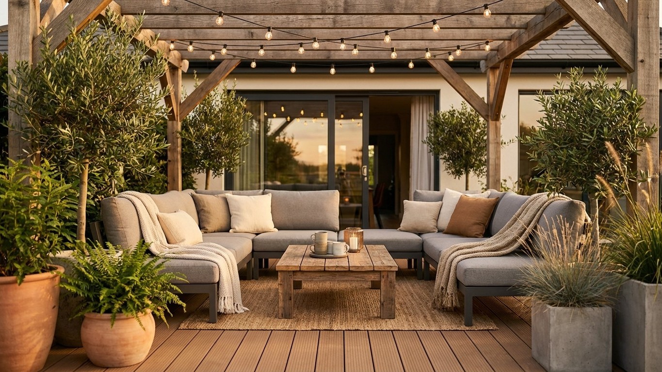 Aménager sa terrasse avec un salon extérieur : mobilier et décoration