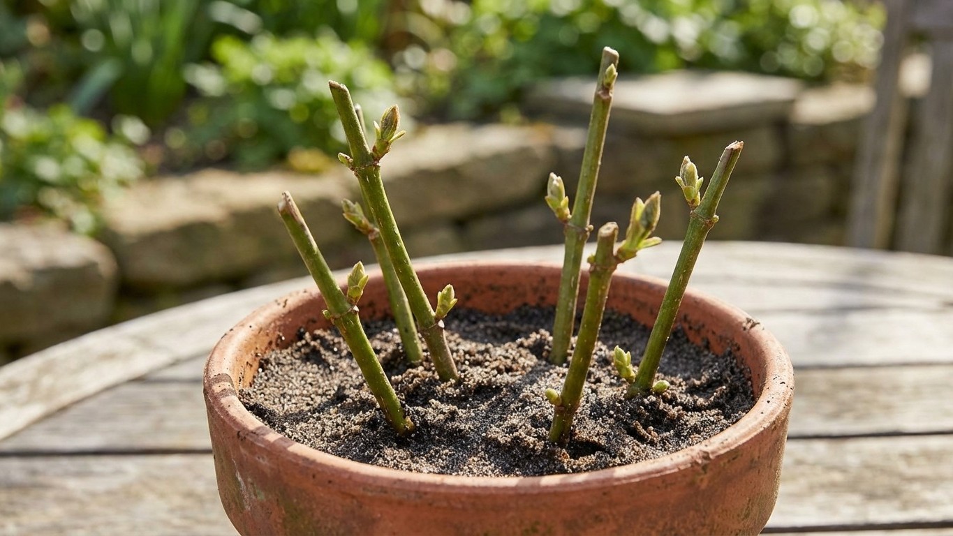 Ces 5 arbustes fleurissent tout l'été si vous bouturez leurs rameaux secs avant fin mars