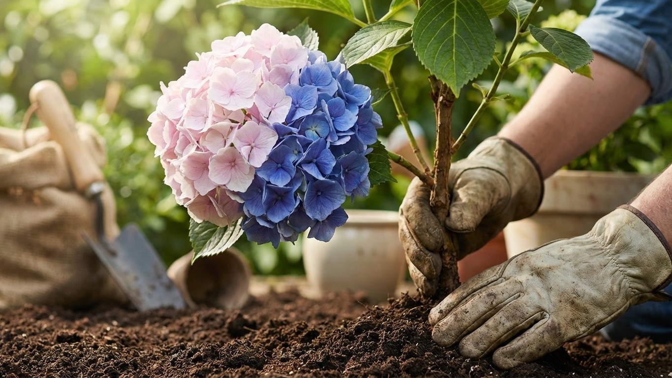 Changer la couleur des hortensias : méthodes naturelles et produits du commerce