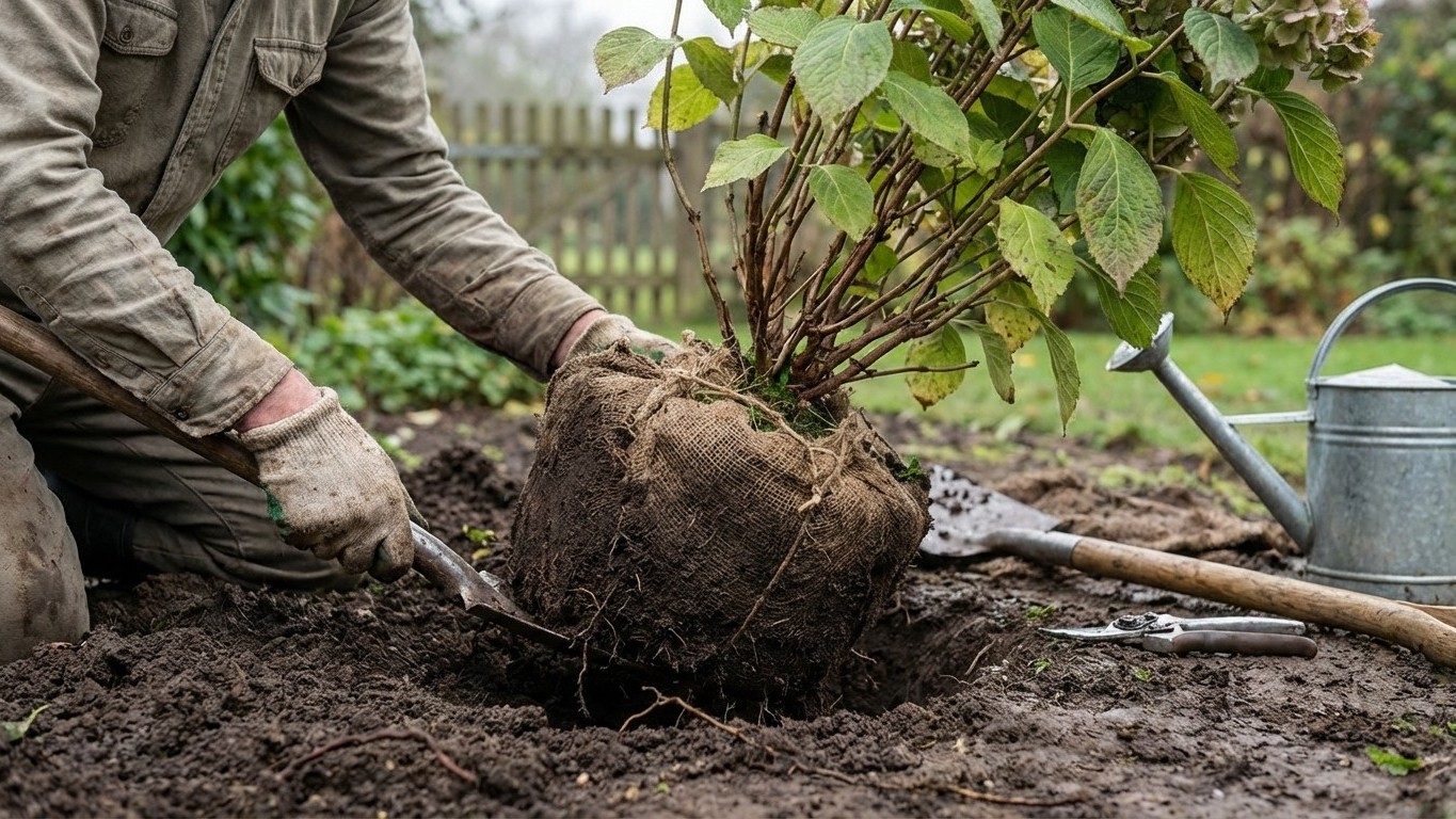 Comment transplanter un hortensia sans l'abîmer : guide pratique