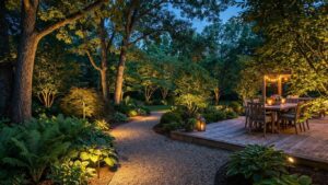 Éclairage extérieur jardin : le guide complet pour illuminer vos espaces verts