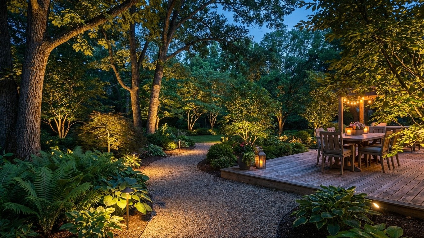 Éclairage extérieur jardin : le guide complet pour illuminer vos espaces verts