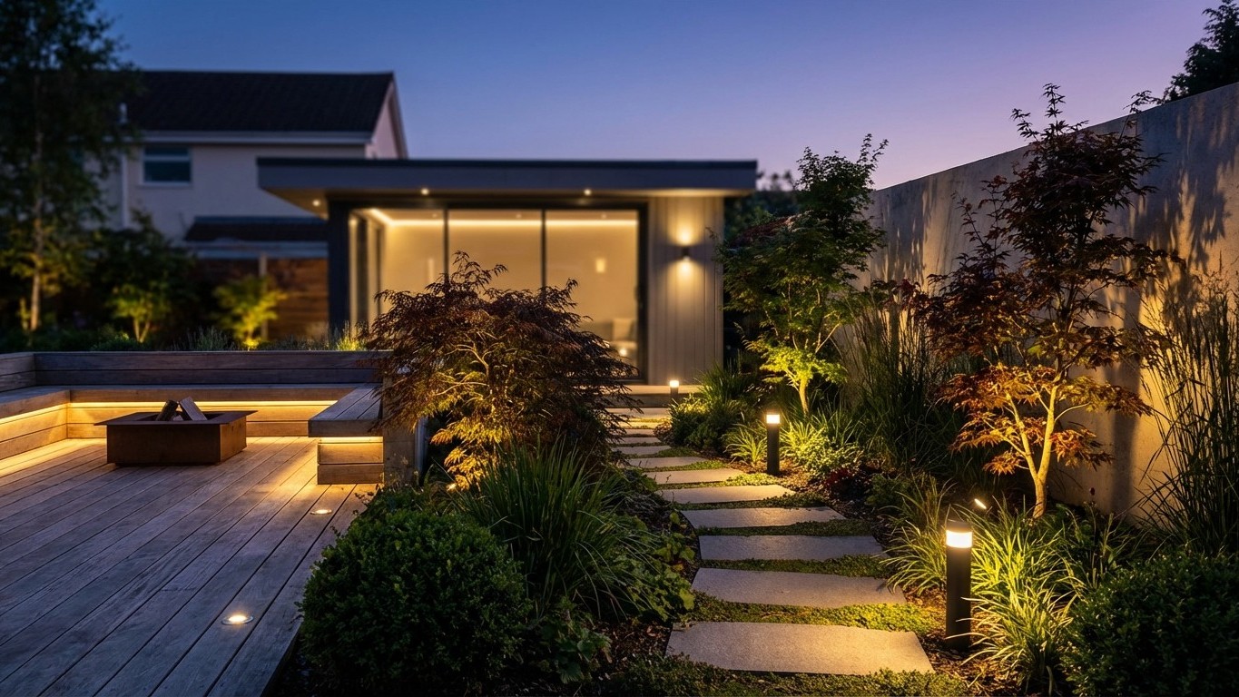 Éclairage LED jardin extérieur : performance et économies