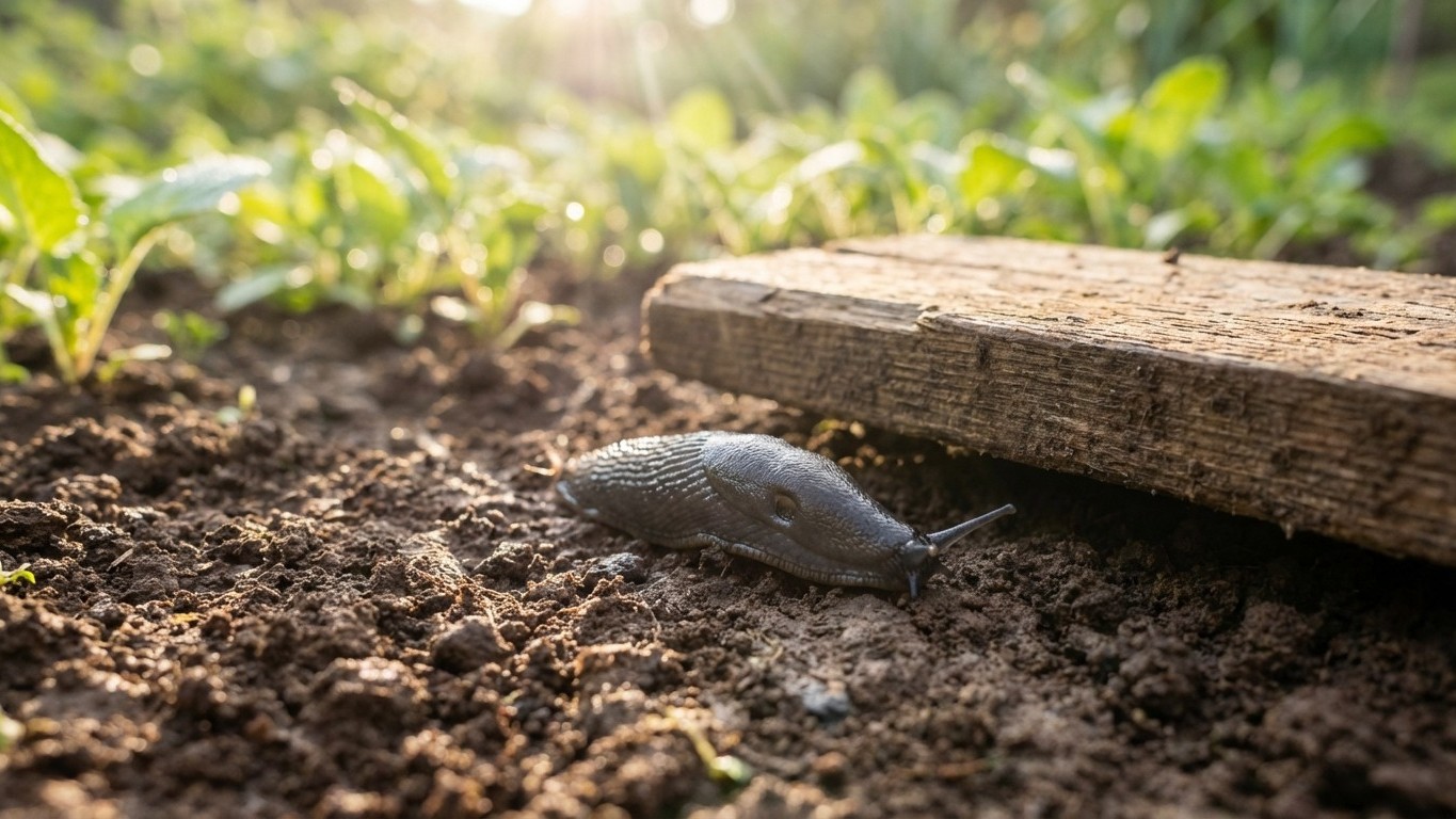 Vous les ecrasez encore ? Cette methode douce elimine les limaces sans effort et protege votre potager tout le printemps