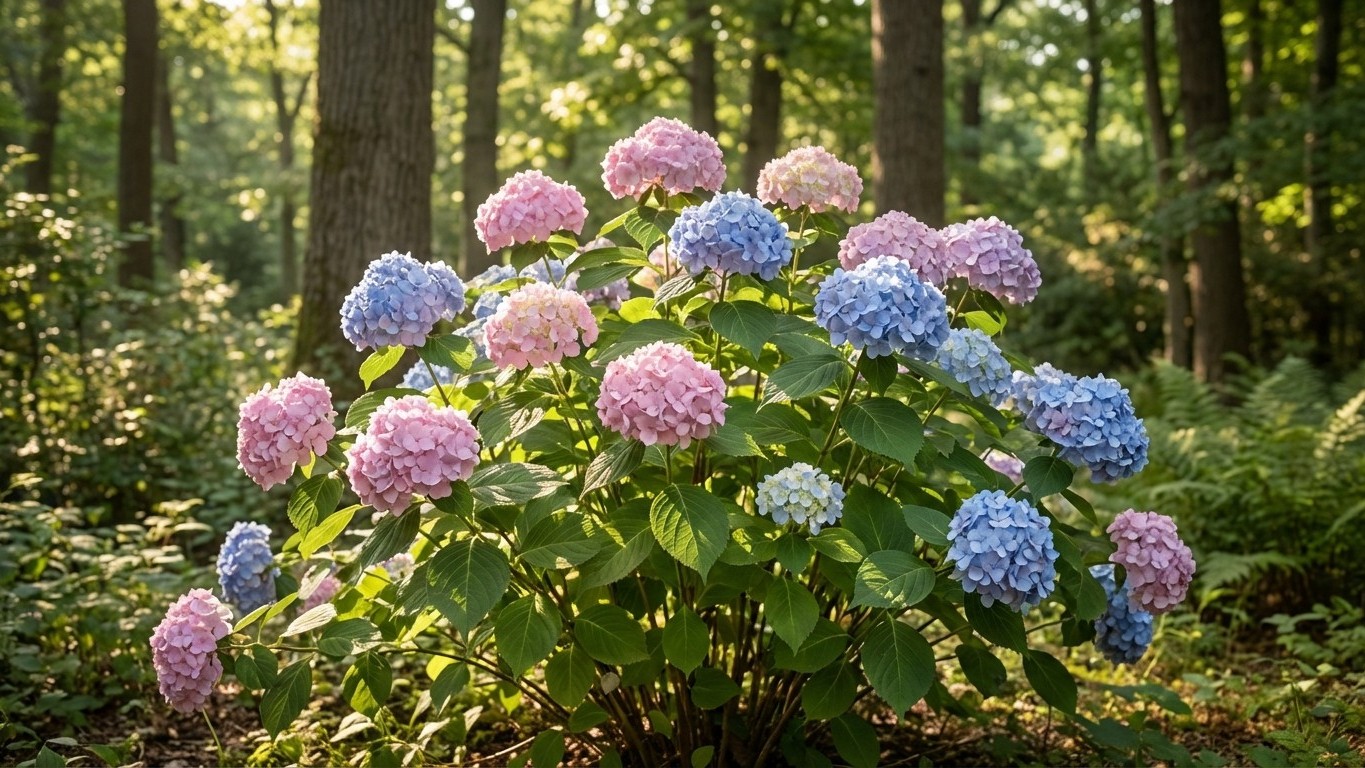 Quelle exposition pour un hortensia : soleil, mi-ombre ou ombre ?