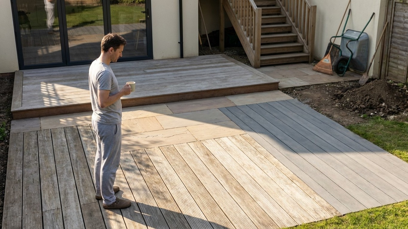Prix d'un aménagement de terrasse au m² : budget réaliste selon les matériaux