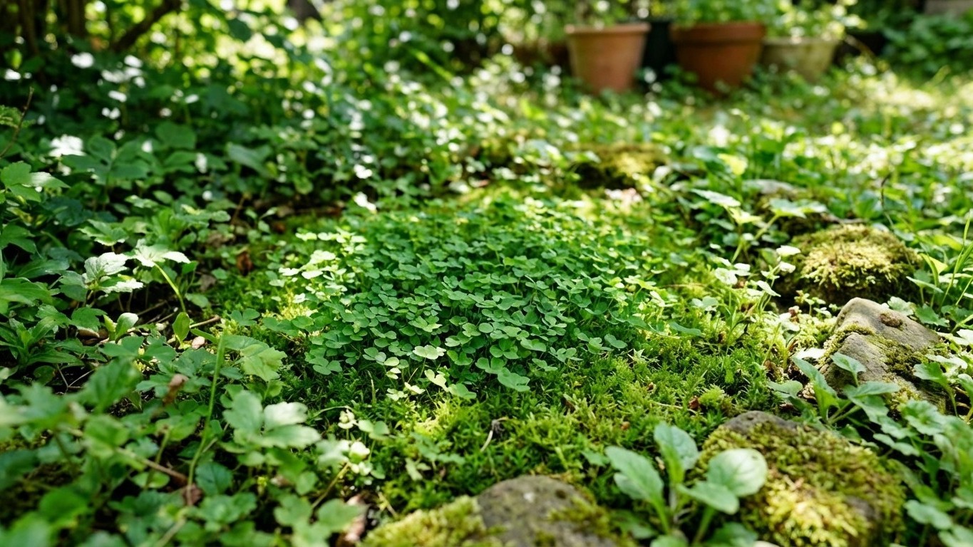 Adieu le gazon qui jaunit : alternatives durables aux pelouses traditionnelles pour un jardin sans tonte