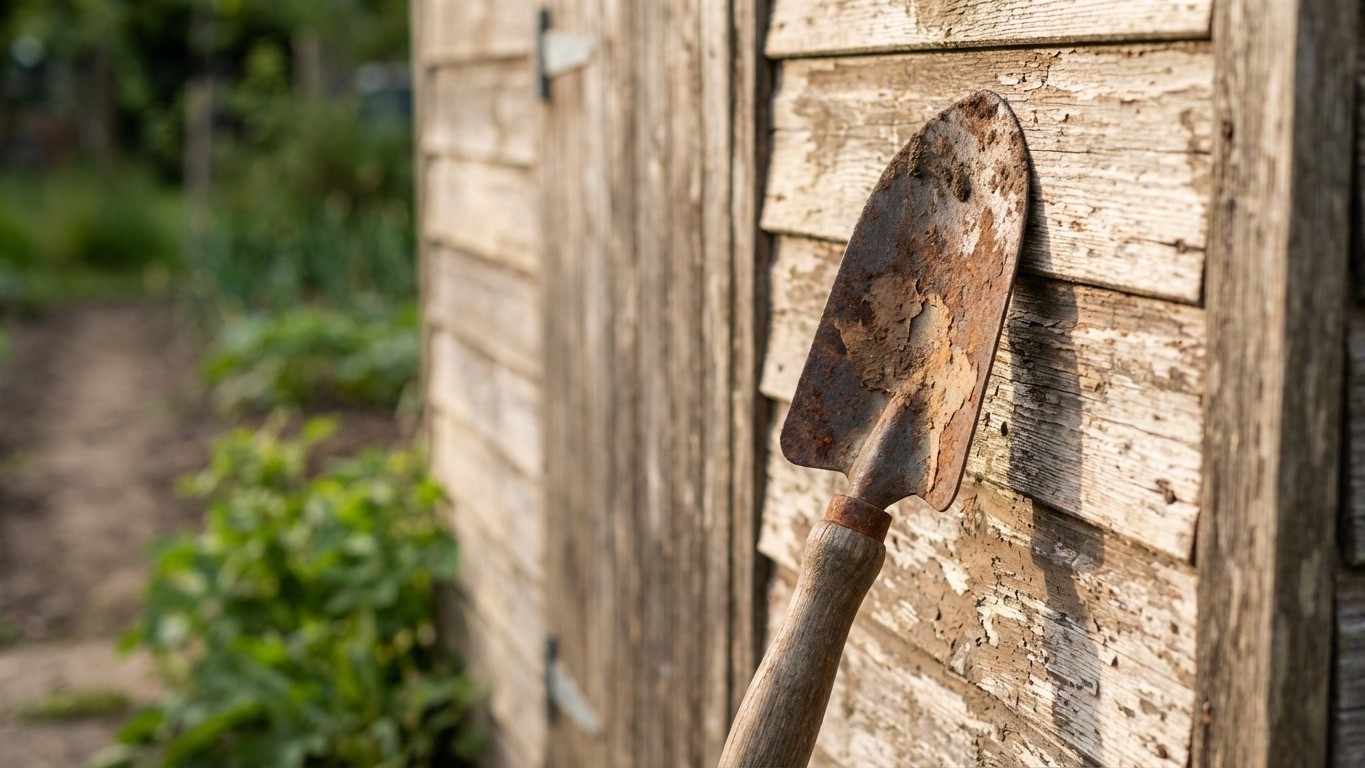 Mes outils rouillaient chaque hiver jusqu'à ce que je comprenne cette erreur