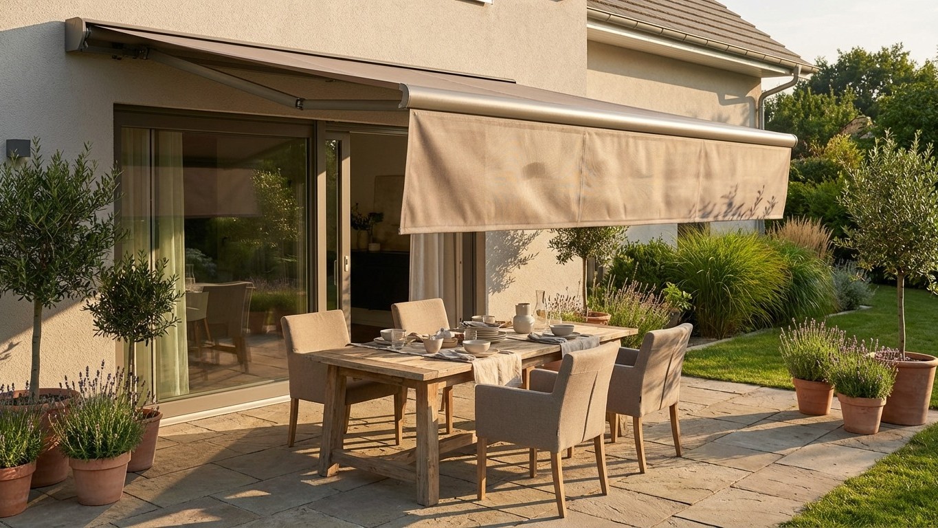Store banne pour terrasse : bien choisir et installer sa protection solaire