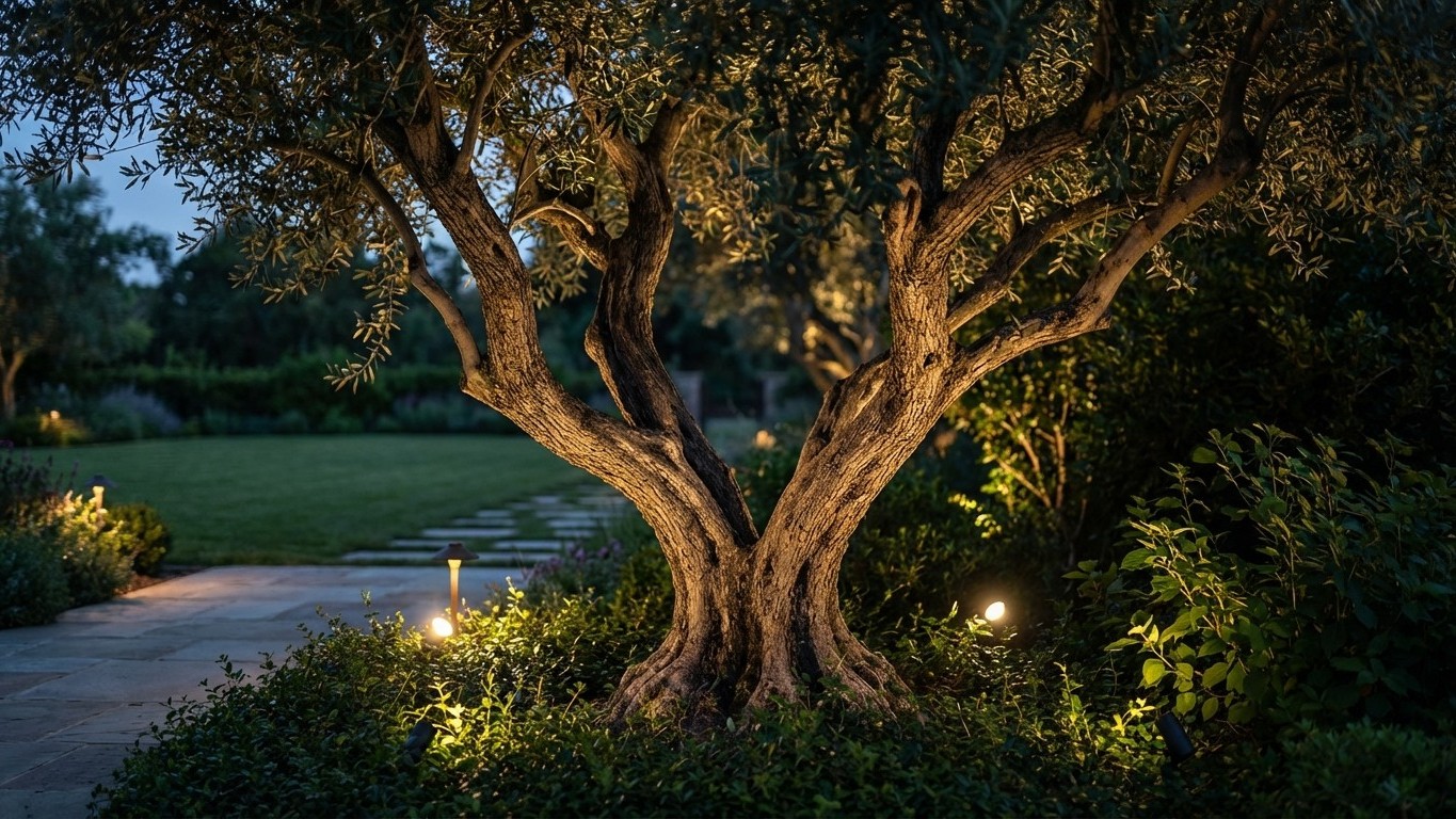 Éclairage arbre jardin : mettre en valeur vos végétaux