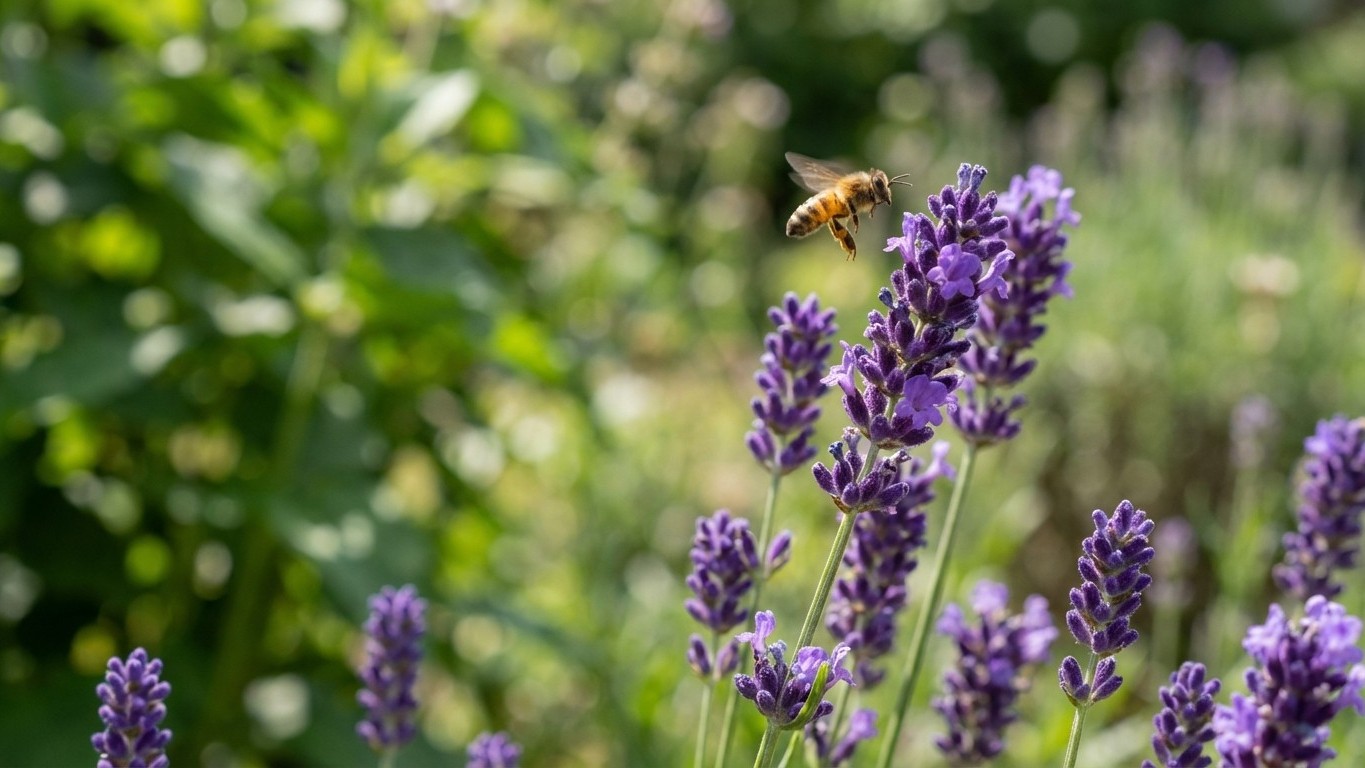 Installer ces 5 plantes en mars : votre jardin deviendra un refuge à abeilles (et c'est vital)