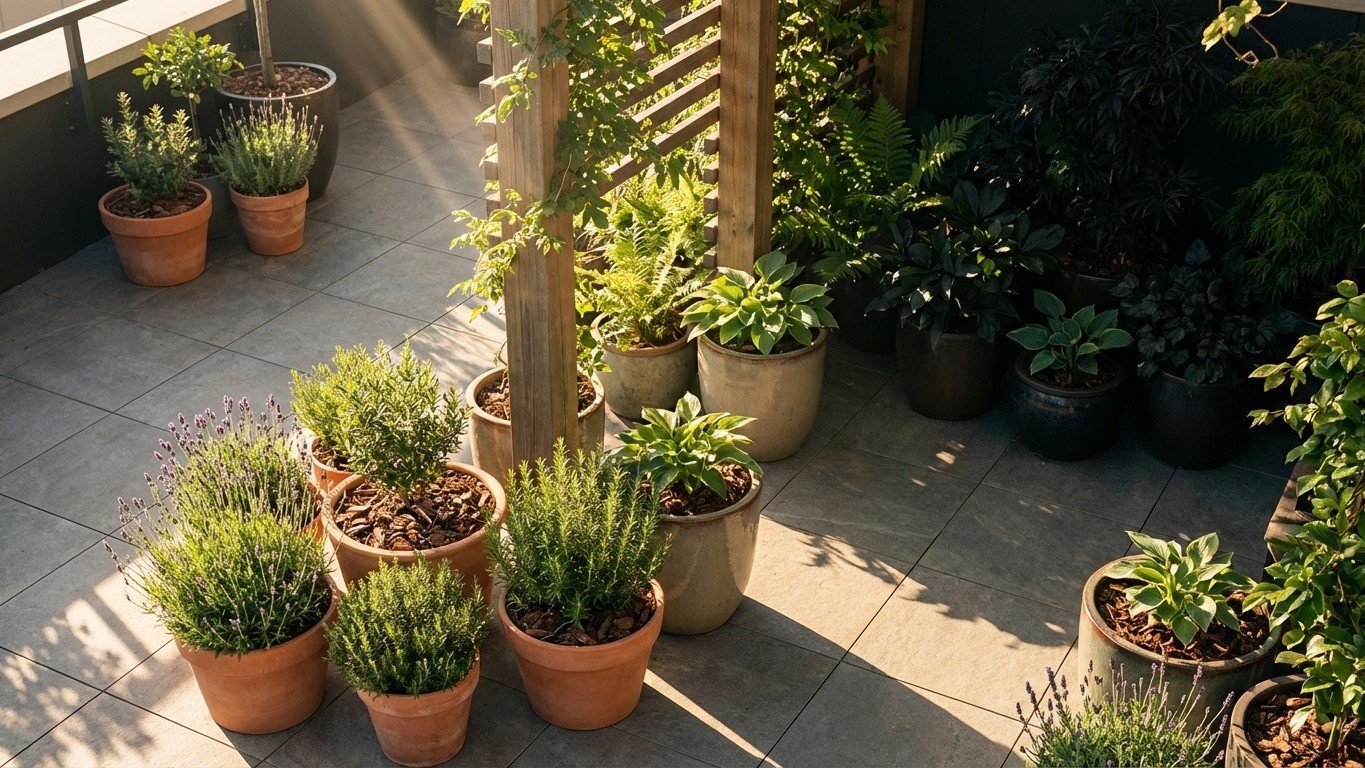 Quelles plantes pour aménager sa terrasse ? Sélection par exposition