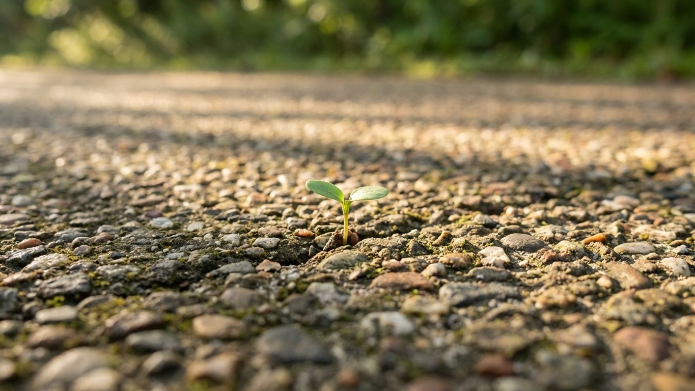 « Je ne désherbe plus mes graviers au vinaigre » : la méthode qui marche vraiment selon les paysagistes
