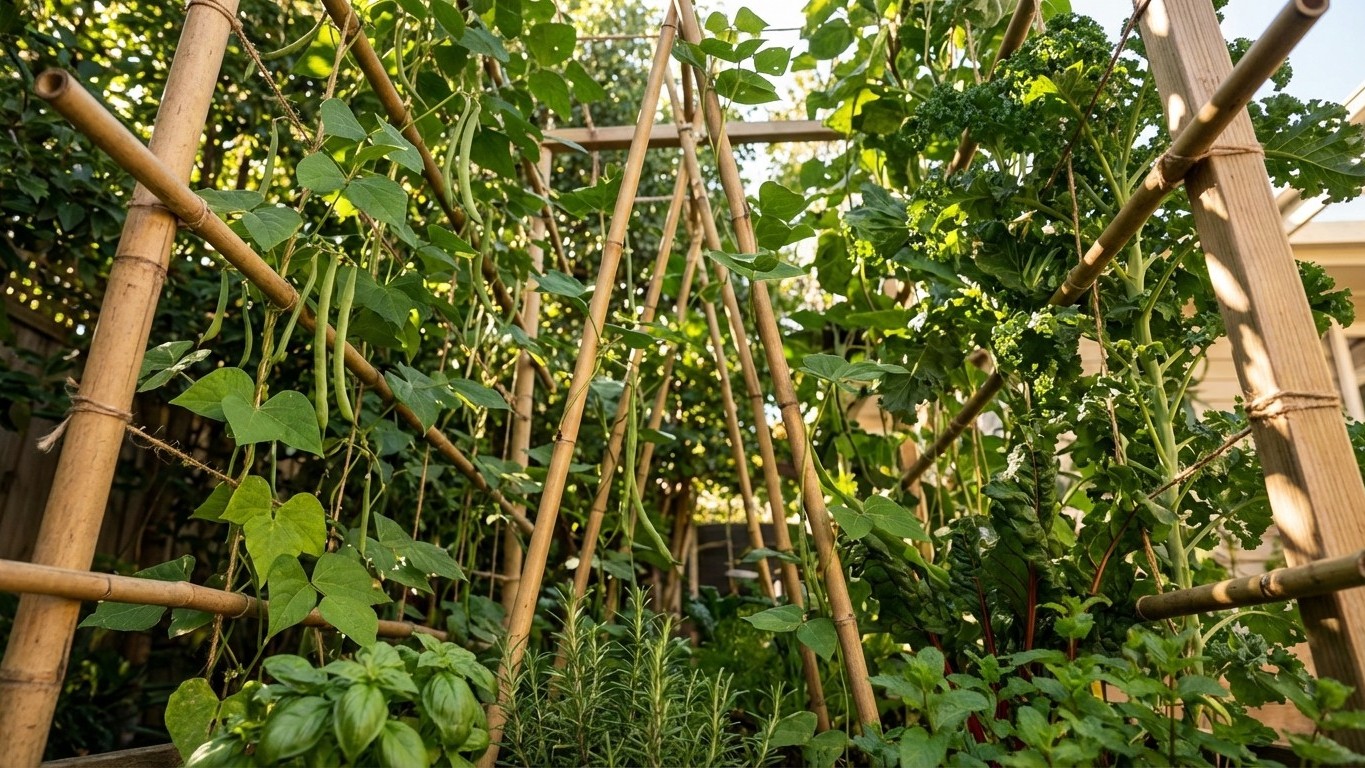 Comment les jardiniers japonais multiplient par 3 leur espace potager sans agrandir : la méthode verticale expliquée