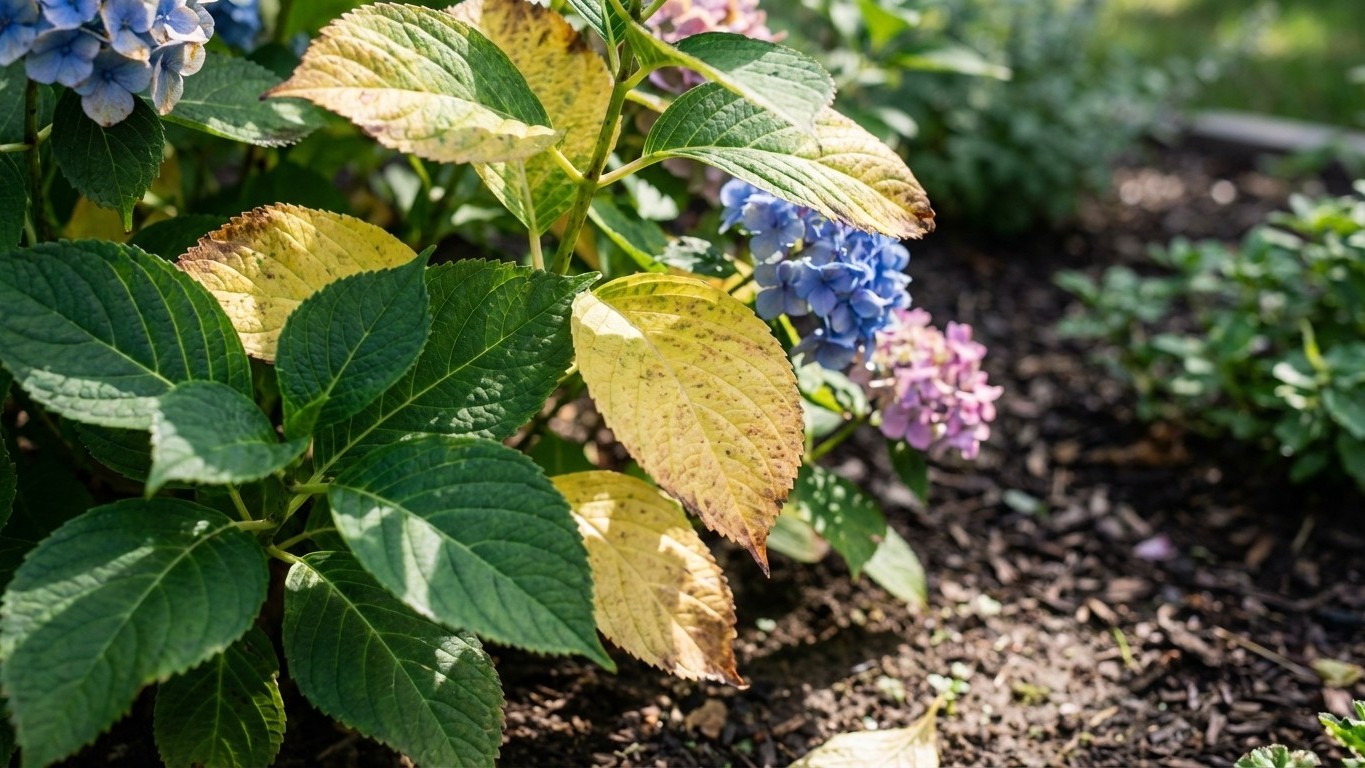 Hortensias aux feuilles qui jaunissent : diagnostic et traitement pas à pas