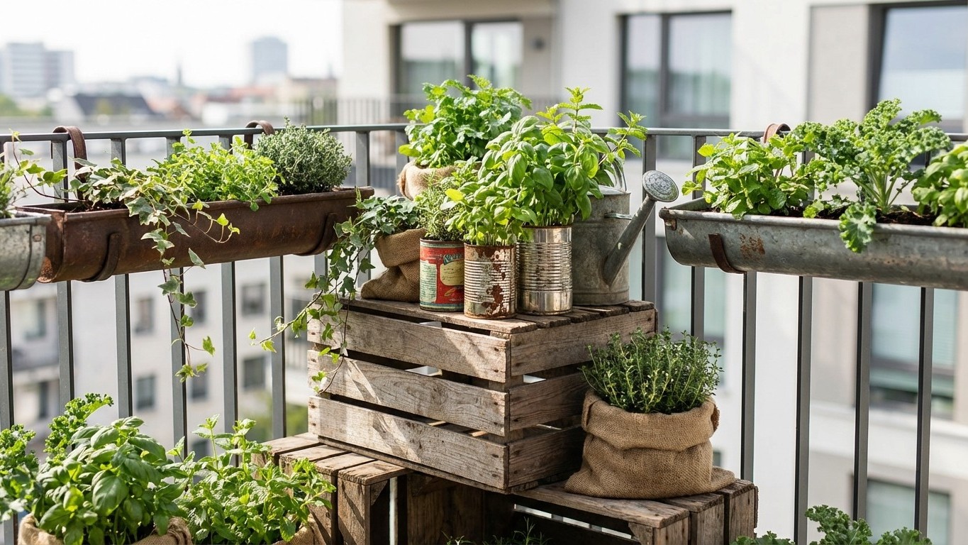 « J'ai arrêté les jardinières classiques » : cette astuce gratuite a transformé mon balcon