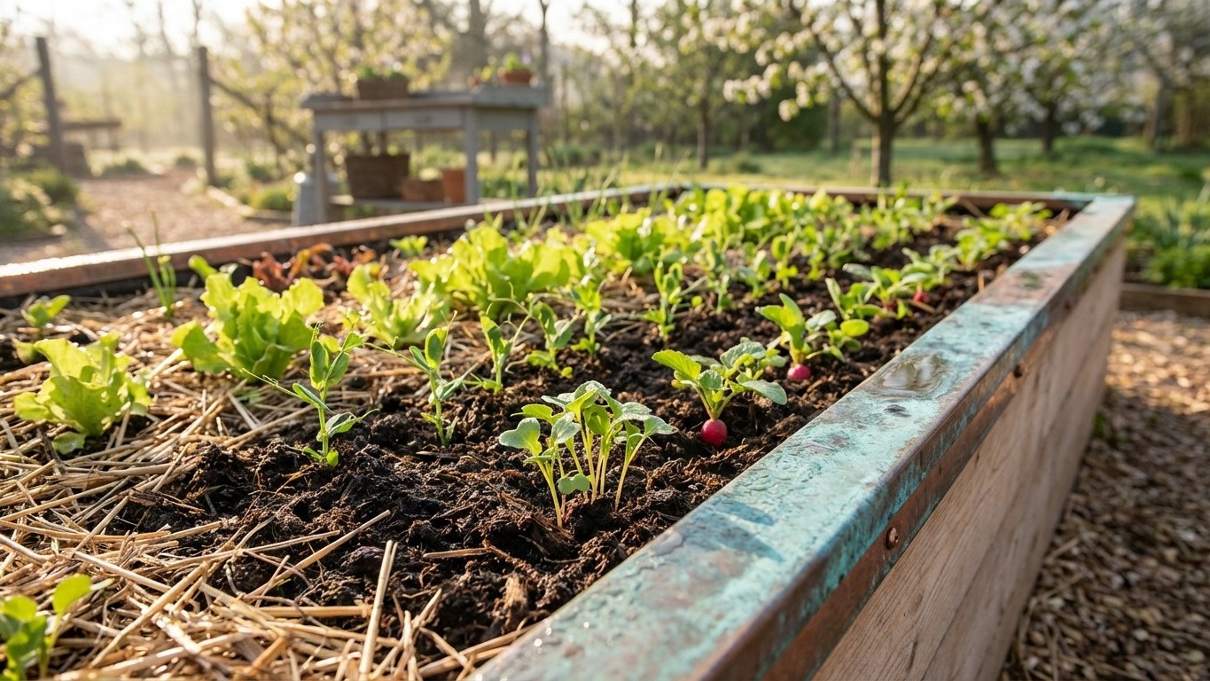 « Je n'ai plus une seule limace au potager » : les 3 barrières naturelles que les paysagistes installent en mars