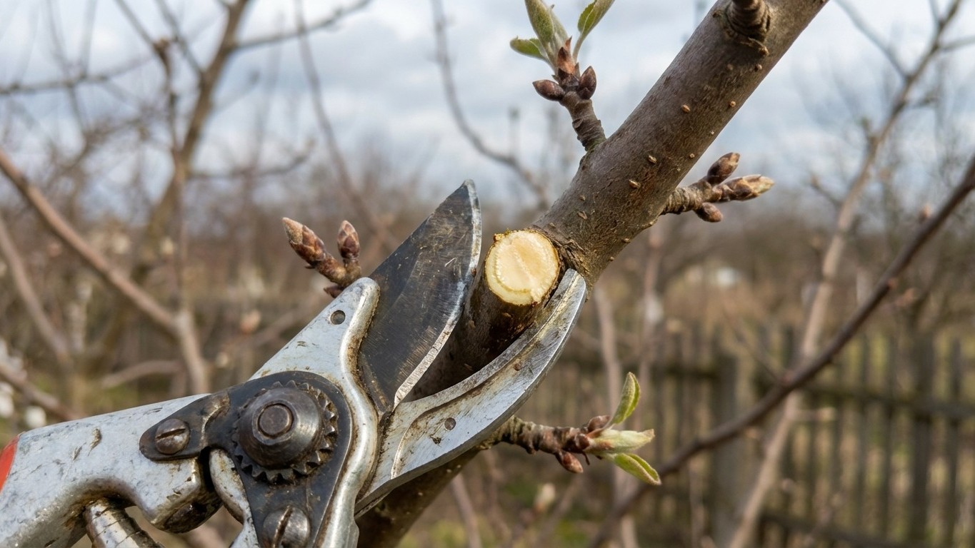 « Je n'osais pas faire ça sur mes fruitiers en mars » : la taille brutale qui triple la récolte