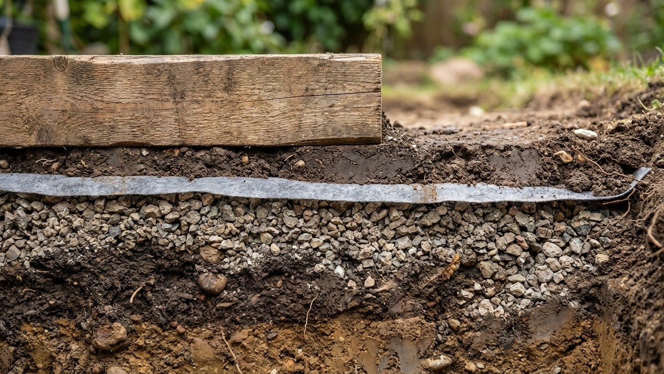« Je posais mes traverses à même la terre » : cette couche oubliée en dessous change tout pour la durée