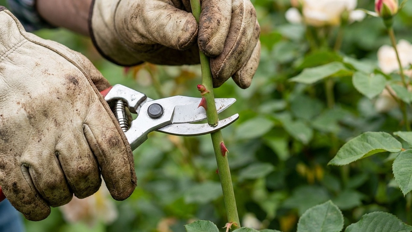 « Je taillais mes rosiers au mauvais endroit » : un paysagiste m'a montré la coupe qui double la floraison