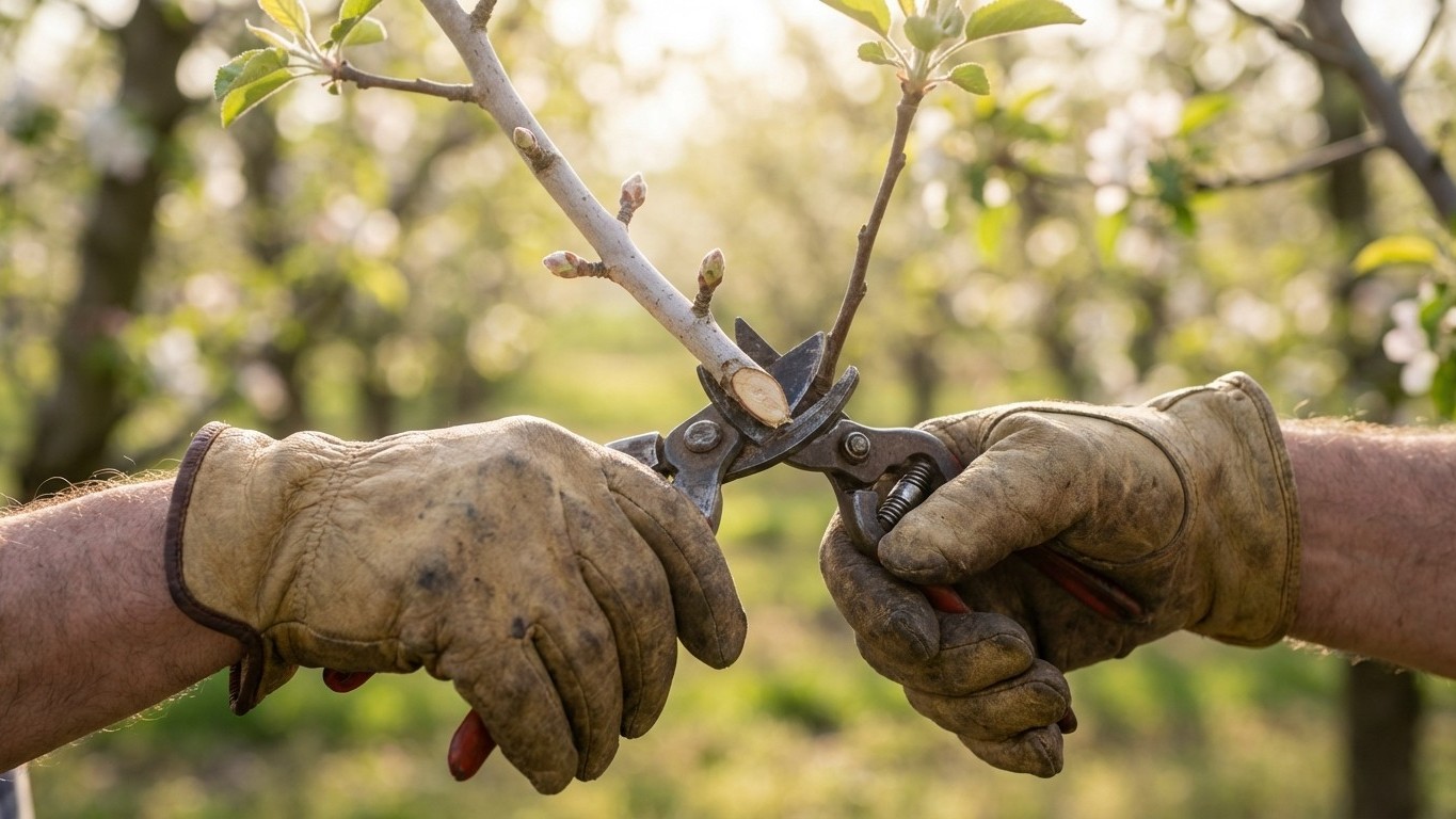 Les anciens taillaient leurs fruitiers avec ce geste oublié : leur récolte triplait chaque été