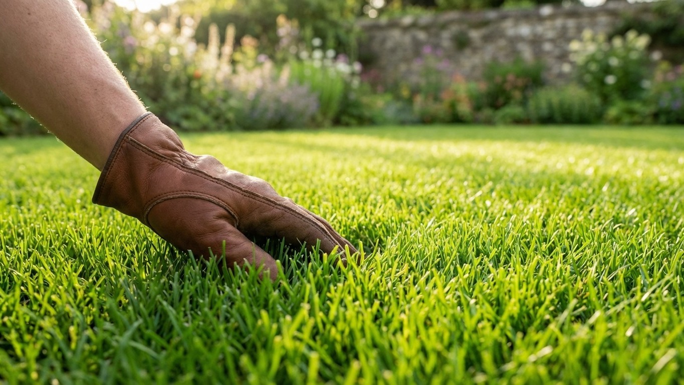 « Ma pelouse était spongieuse » : ce réglage de lame en avril a tout débloqué en une passe