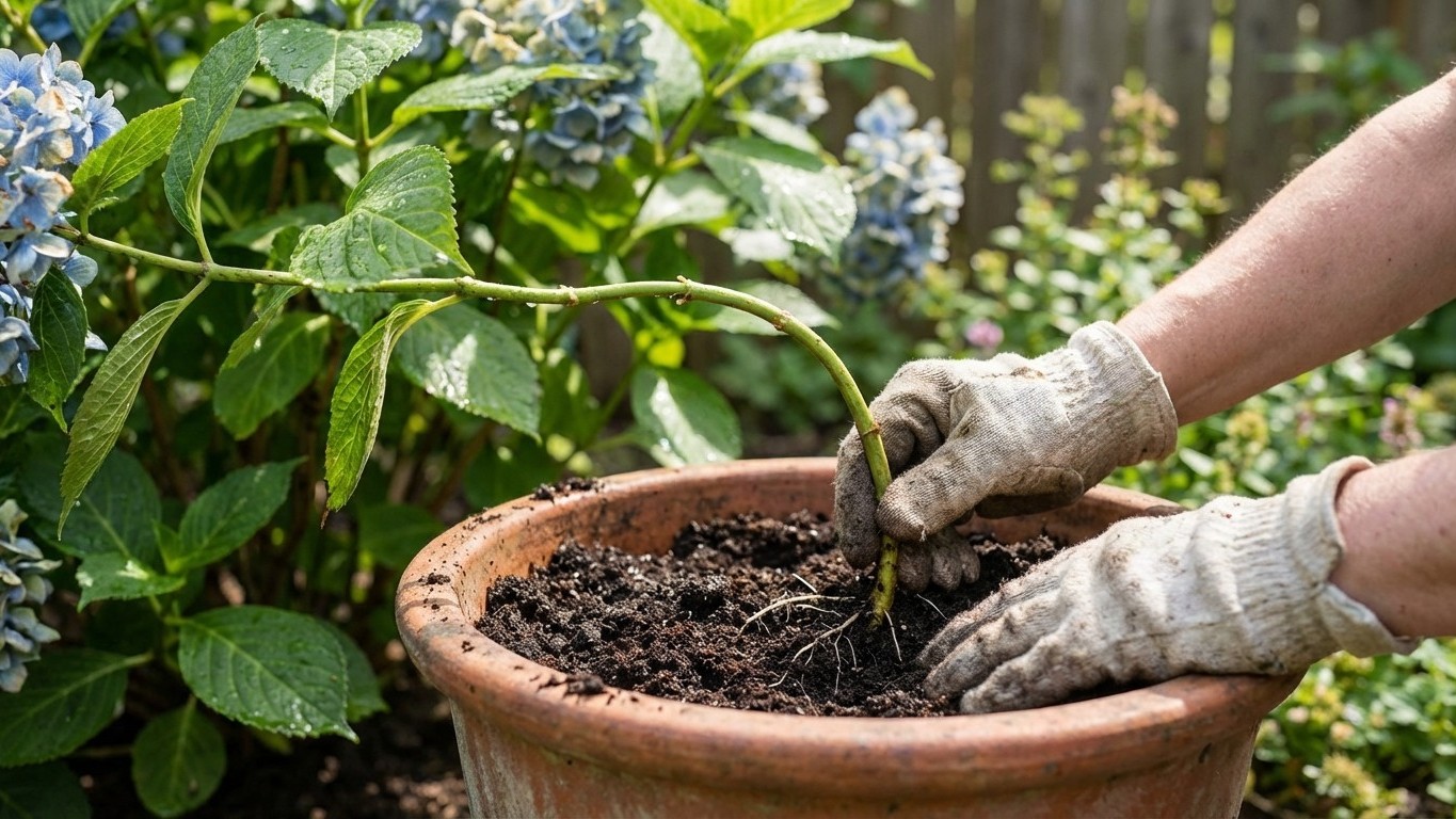 Marcottage de l'hortensia : guide complet pour obtenir de nouveaux plants