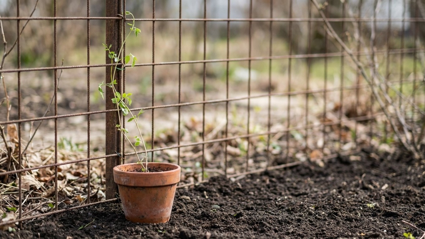 « Mon grillage a disparu en un été » : la grimpante vivace que les paysagistes plantent en mars