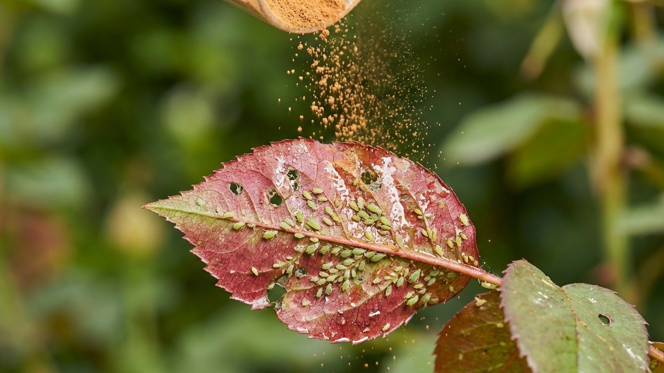 Ni vinaigre ni savon noir : cette epice de cuisine fait fuir les pucerons de vos rosiers en 24 heures