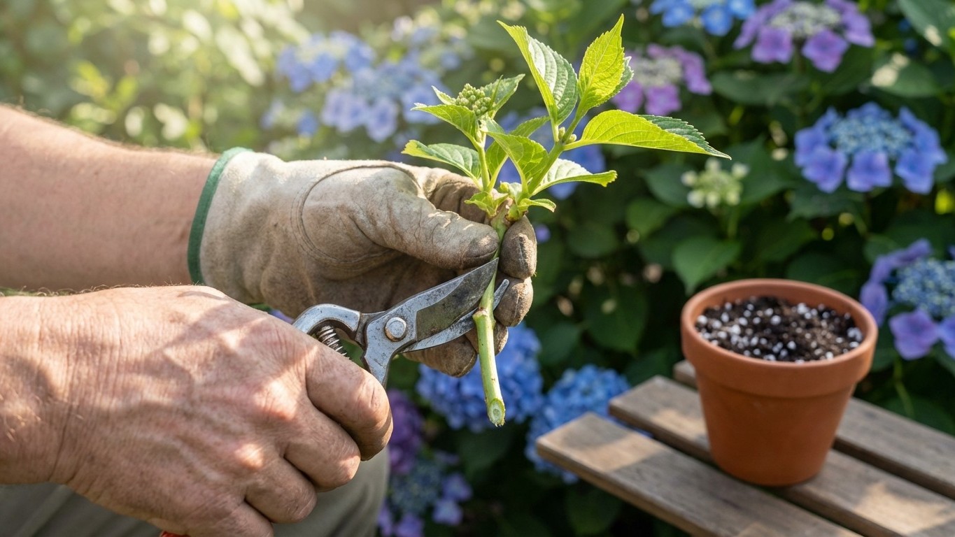 Quand faire les boutures d'hortensia : période idéale et conditions de réussite