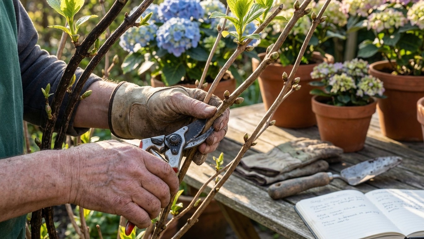 Quand tailler les hortensias : calendrier complet selon les variétés