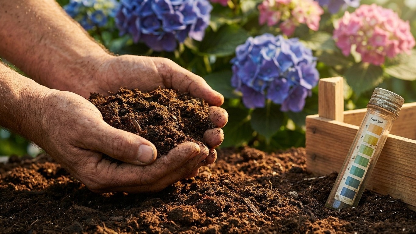 Quel sol pour un hortensia : composition, texture et amendements recommandés