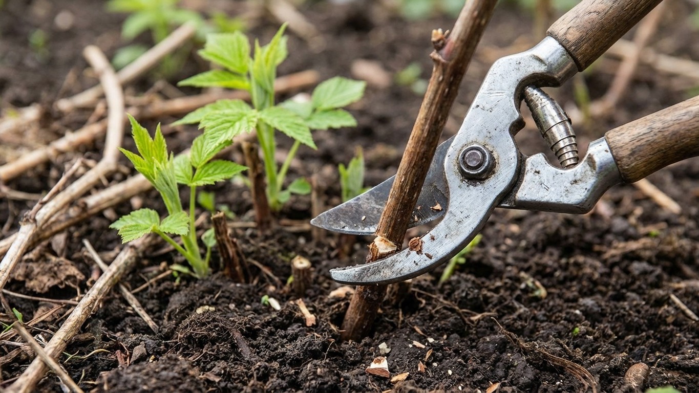 Trois coups de sécateur sur votre framboisier avant fin mars : sans ça, pas de fruits cet été