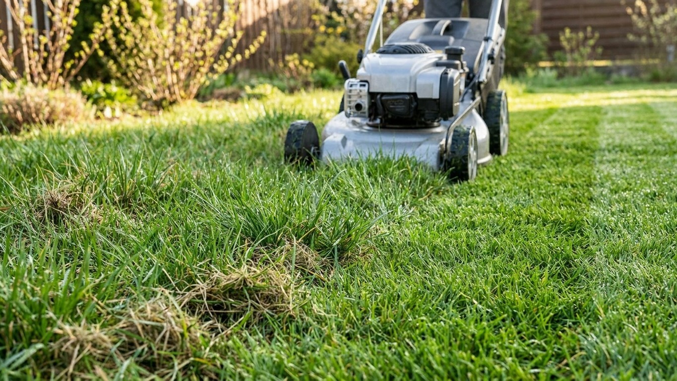 Première tonte du gazon après l'hiver : quand et comment s'y prendre