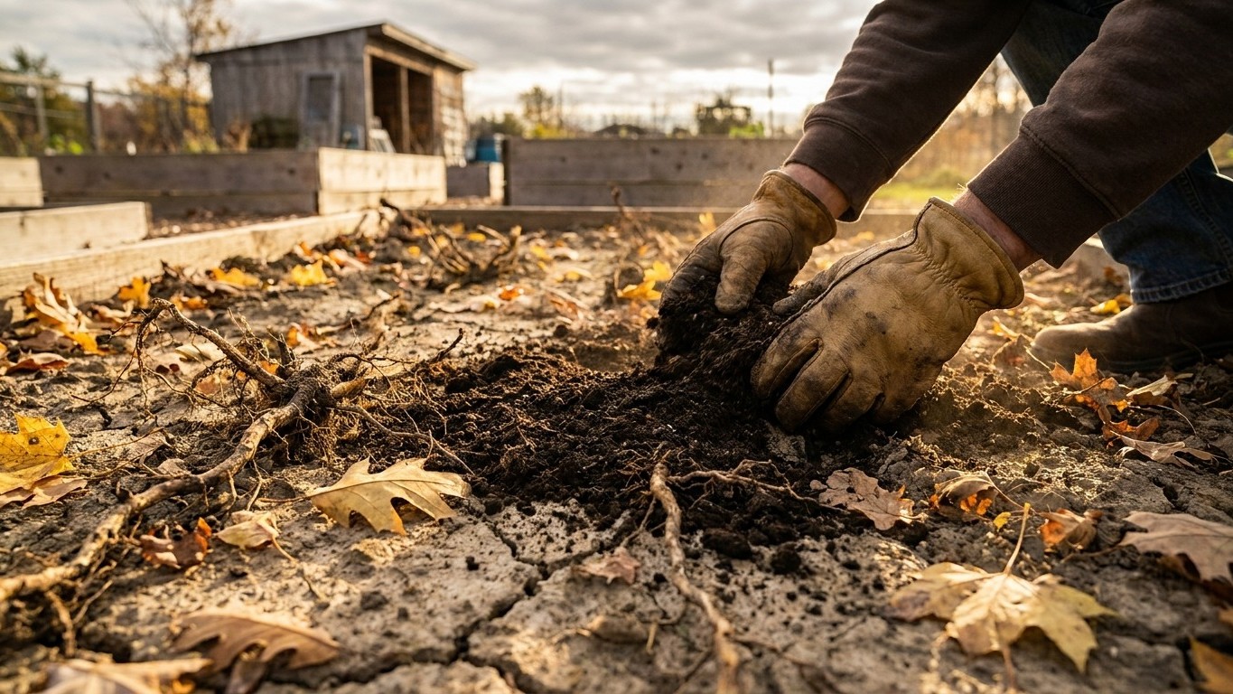Amendement du potager en automne : préparer la terre pour la saison suivante