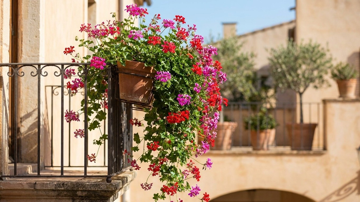 « Arrête de les couper » : un paysagiste m'a montré pourquoi mes géraniums ne retombaient jamais en cascade