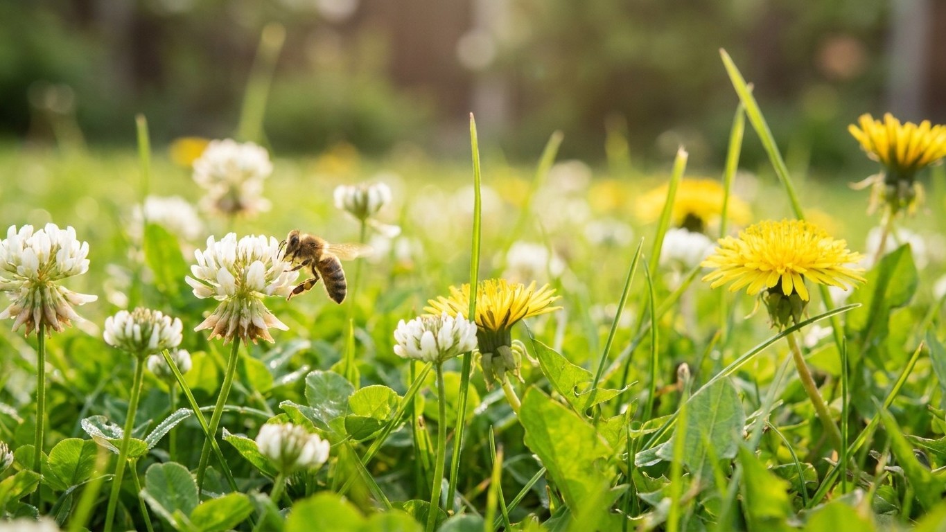 « Arrête ta tondeuse et regarde par terre » : mon voisin apiculteur m'a montré ce qu'on détruit à chaque passage en avril