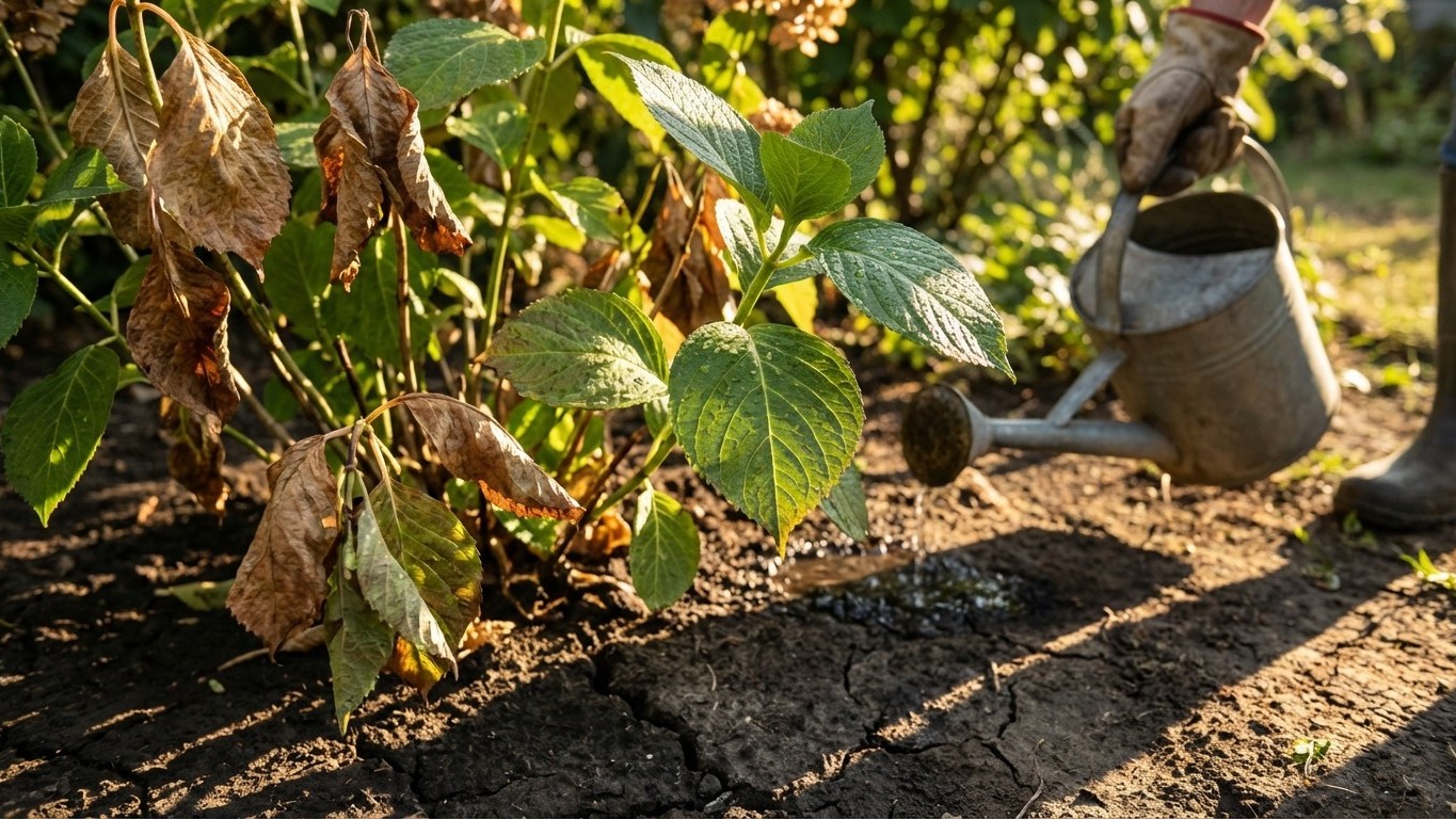 Arroser les hortensias : fréquence, quantité et type d'eau selon la saison