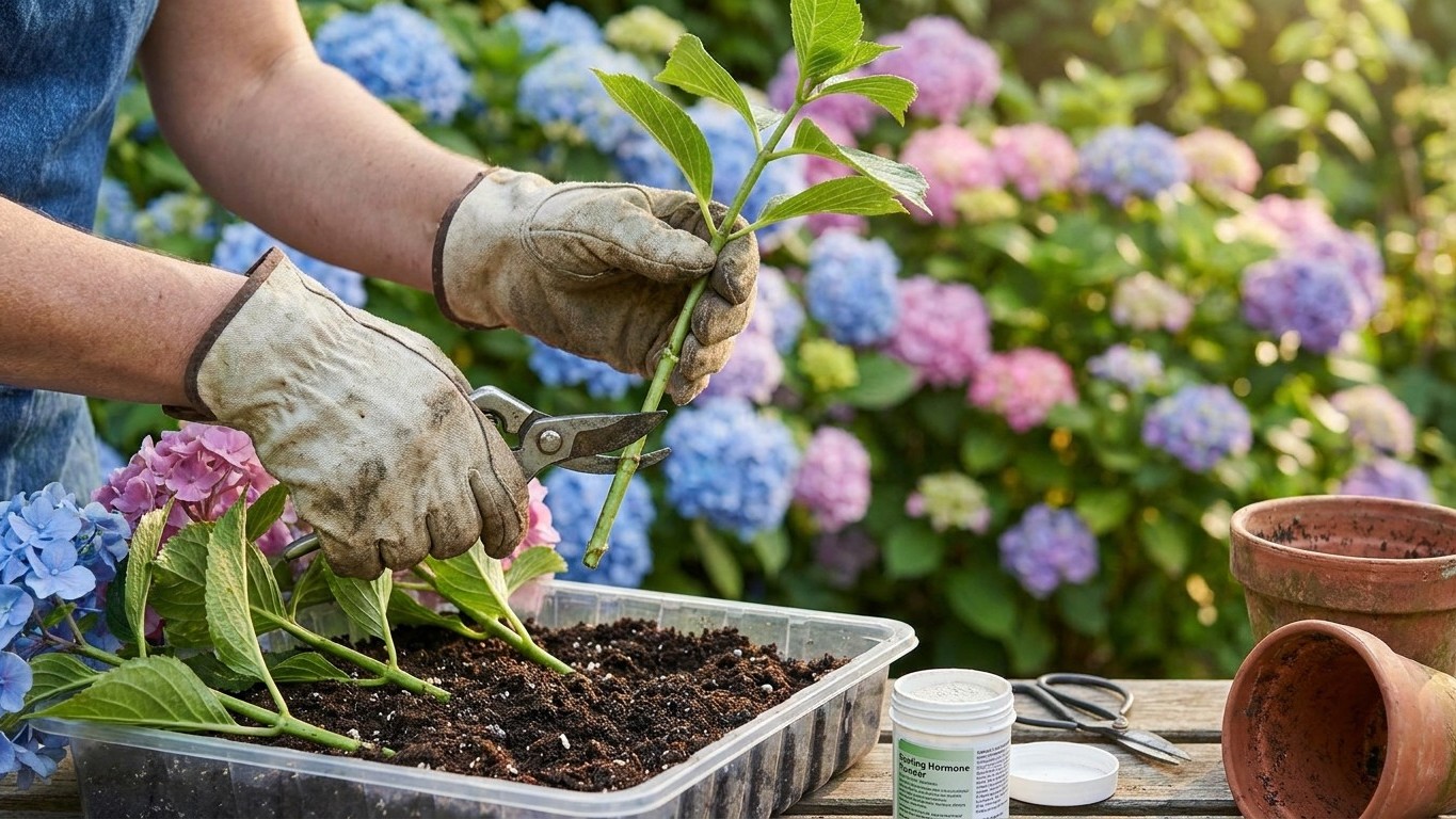 Bouturer les hortensias : techniques simples pour multiplier vos arbustes gratuitement