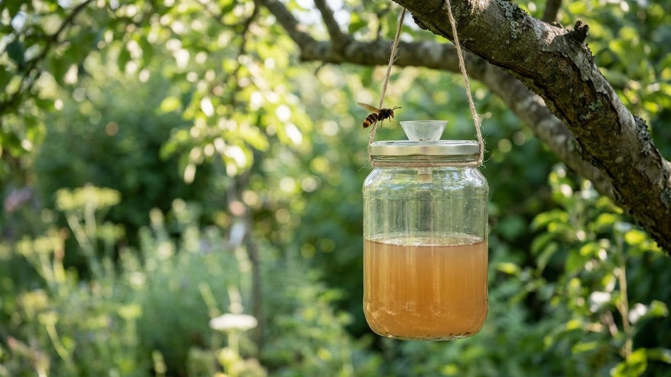 Ce fruit fermenté posé dans votre jardin avant fin mai piège les reines frelons sans toucher une seule abeille
