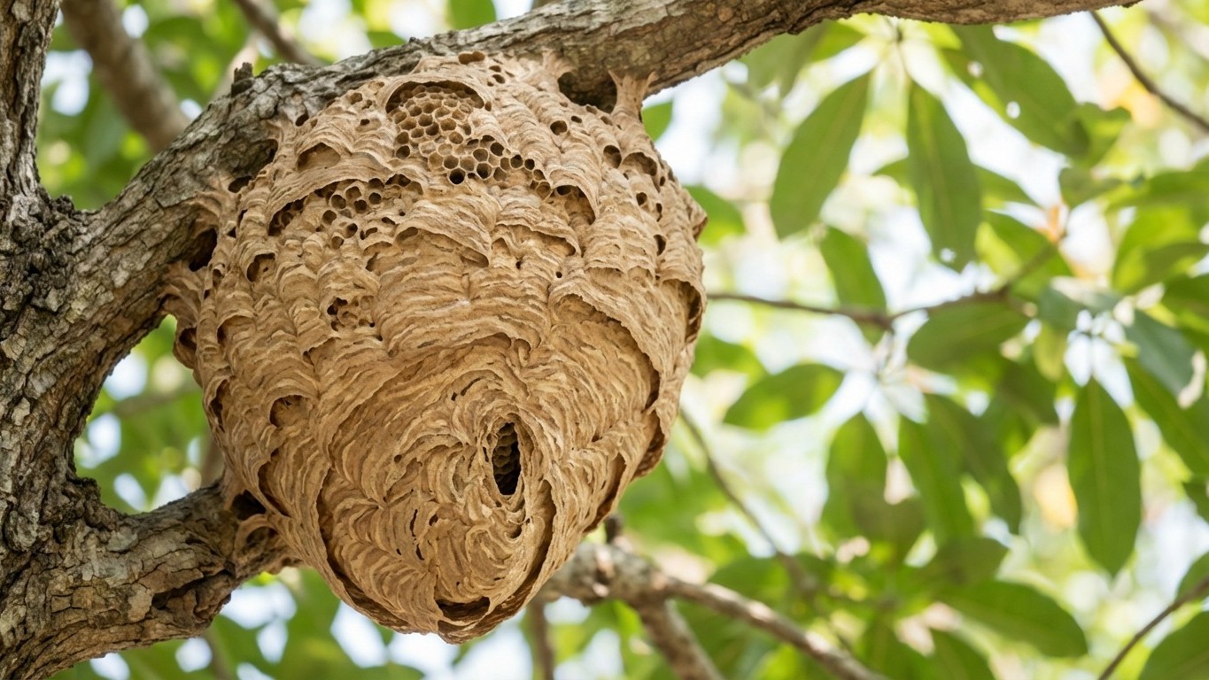 Ce que cache un nid de frelons asiatiques à quelques mètres de votre jardin dépasse ce que la plupart des gens imaginent