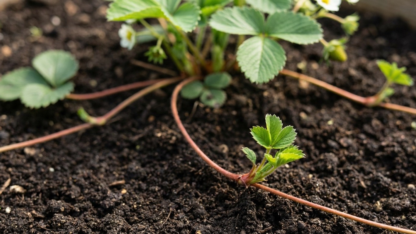 Ces petites tiges sur vos fraisiers ? Tant que vous les gardez, vos fraises resteront minuscules