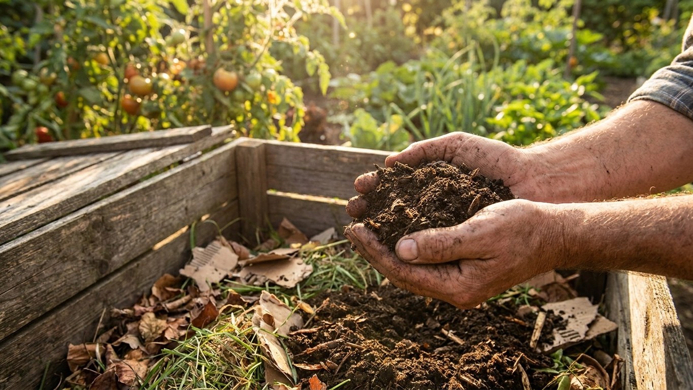 Compost maison pour potager : comment le faire et bien l'utiliser au jardin