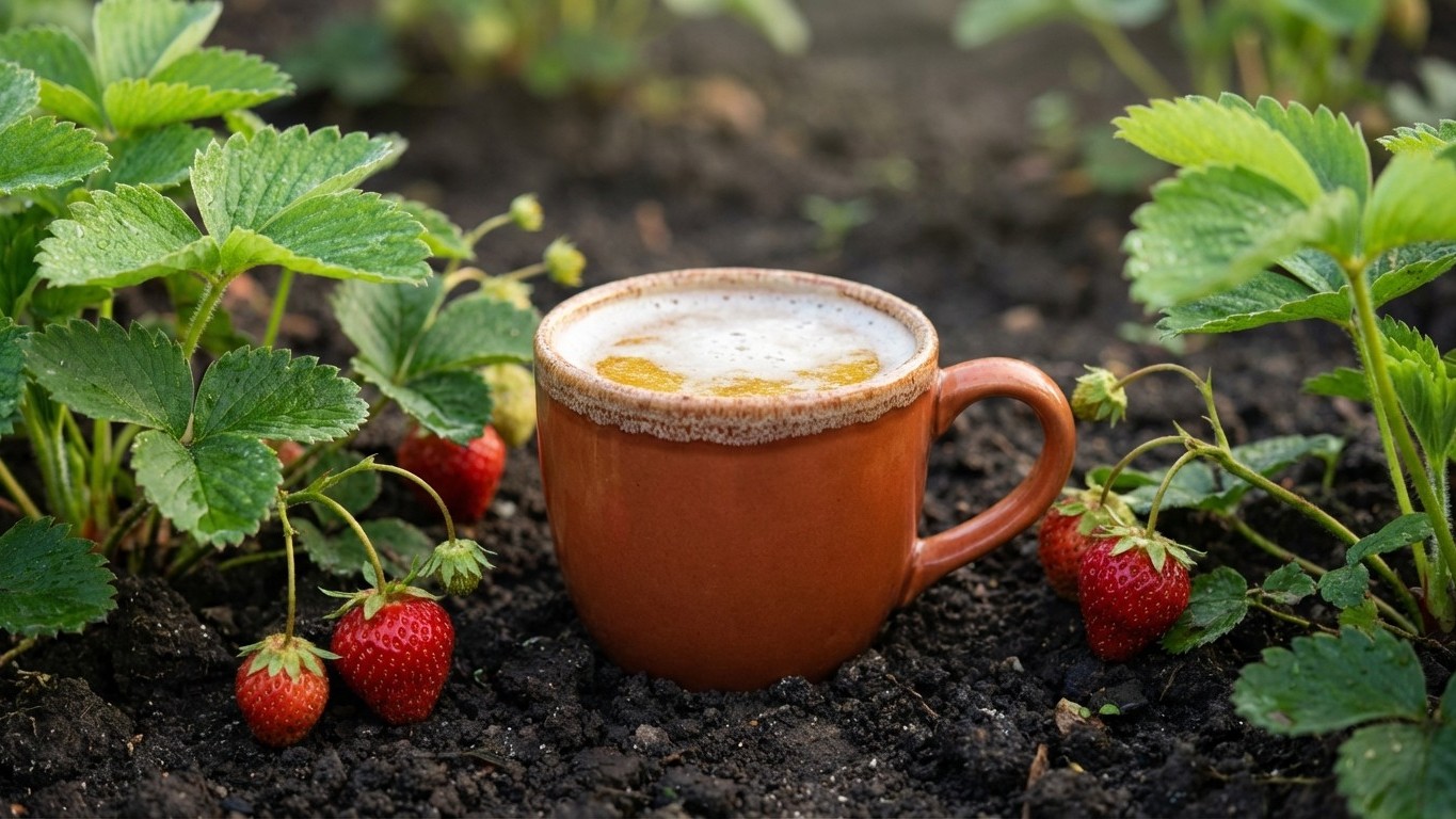 Depuis que je pose ce gobelet à côté de mes fraisiers, je n'en rachète plus un seul