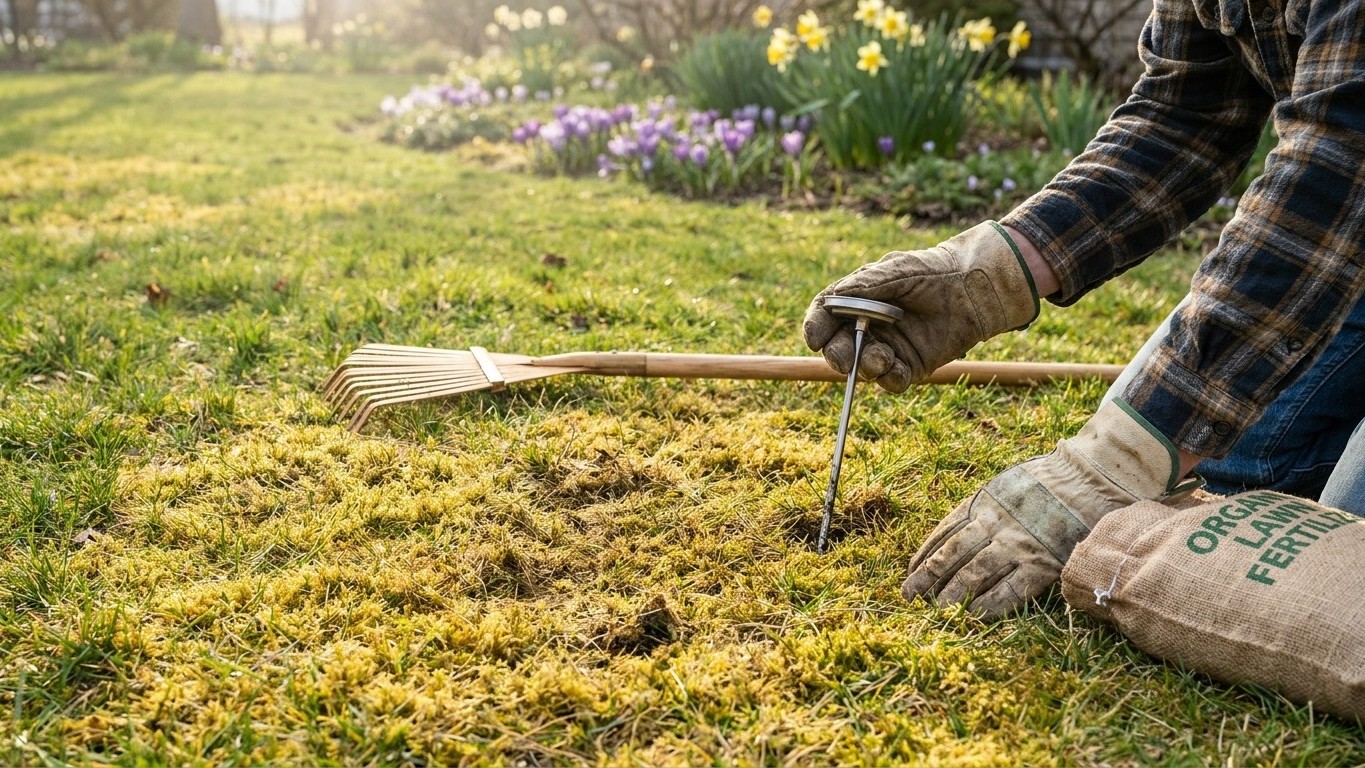 Entretien du gazon au printemps : la checklist complète pour relancer votre pelouse
