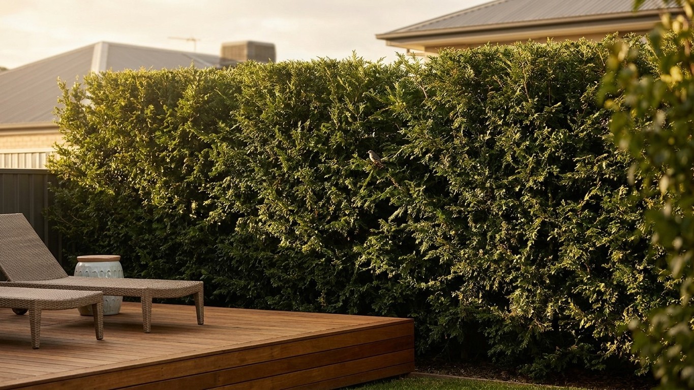 Haie occultante au jardin : arbustes à feuillage dense pour s'isoler du regard