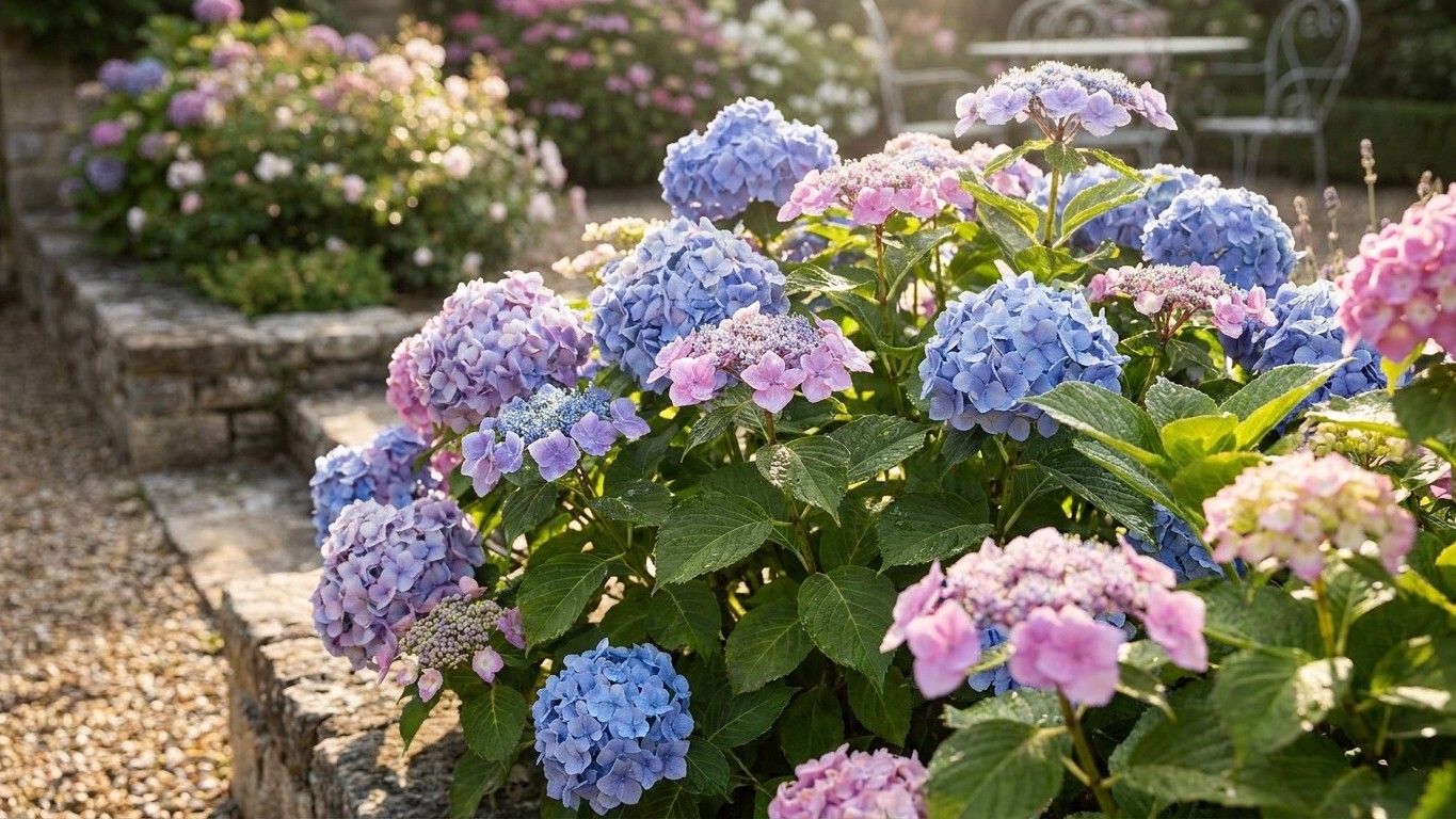 Hortensias : guide complet pour planter, entretenir et faire prospérer vos arbustes