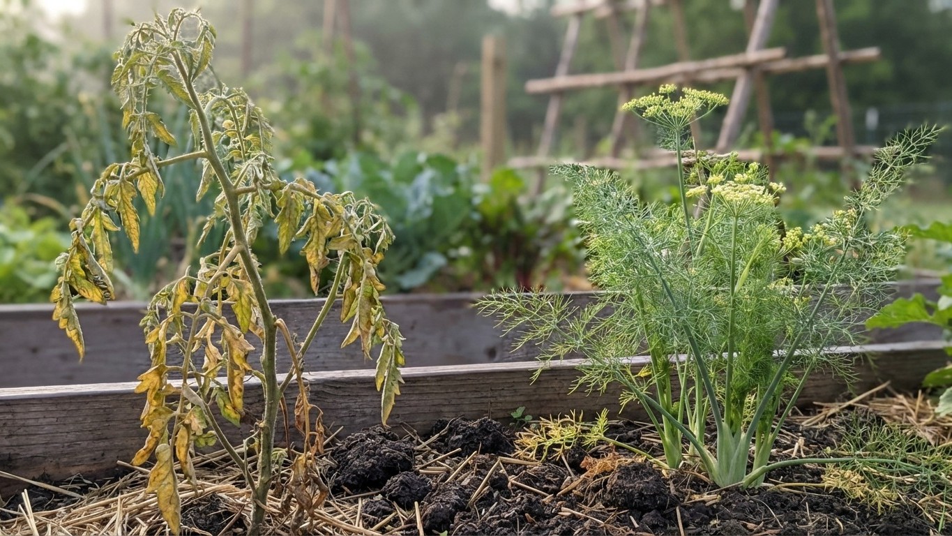 « J'ai planté mes tomates juste à côté » : l'erreur de voisinage qui détruit deux cultures en 48 heures