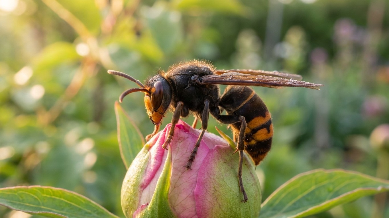 La reine du frelon asiatique est seule dans votre jardin en ce moment : vous avez quelques jours pour agir