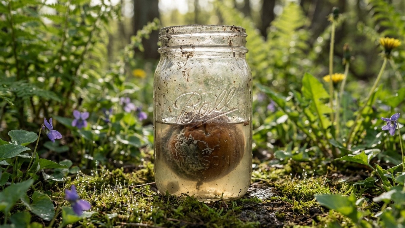 Les apiculteurs posent tous le même fruit pourri au fond de leurs pièges : les frelons foncent, les abeilles l'ignorent